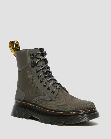 Men's Dr Martens Tarik Utility Ankle Boots Olive | AU 451RVD